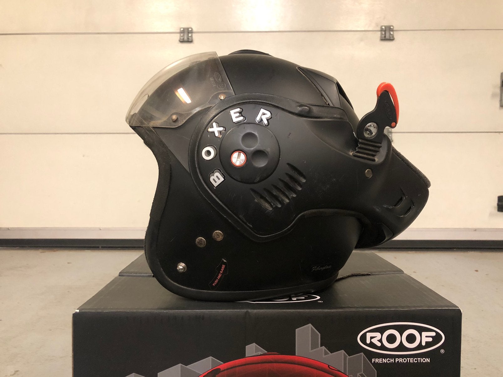 Roof Boxer v8 XXL, Motoren, Overige merken, Systeemhelm, Ophalen of Verzenden, XXL