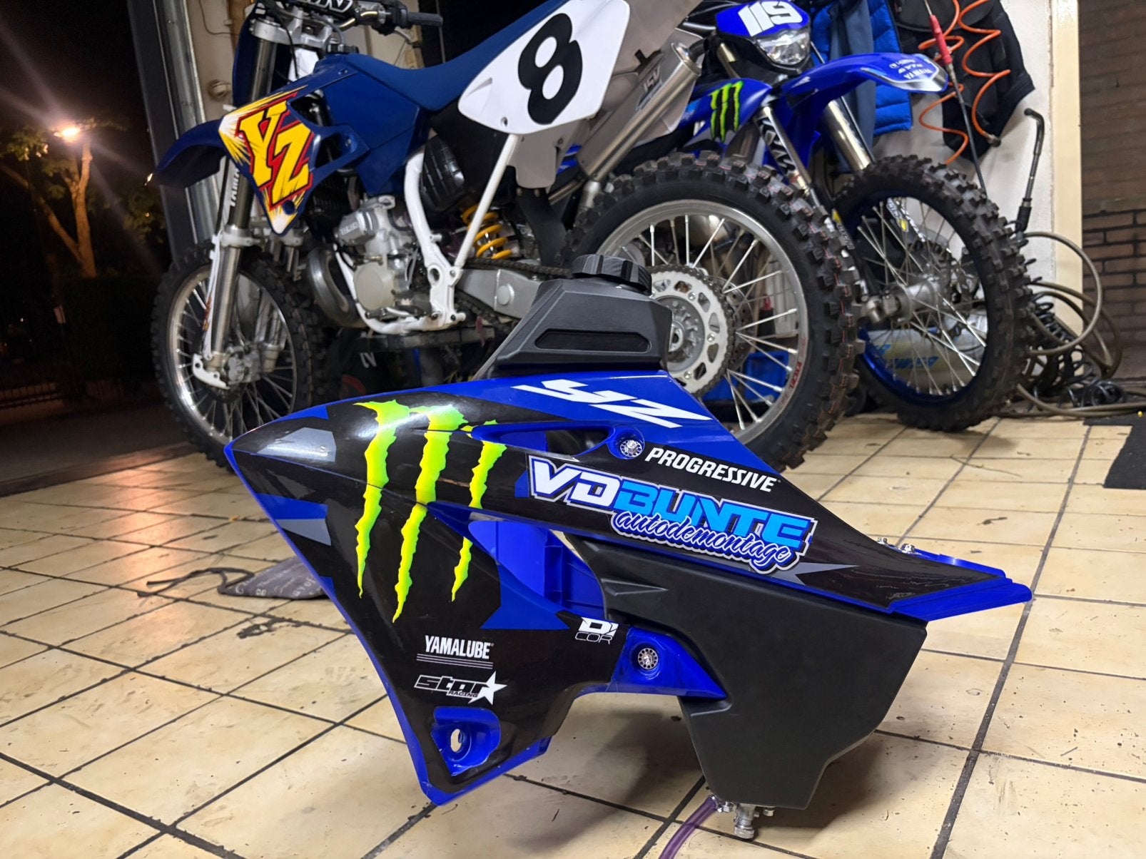 Acerbis benzine tank 2025 Yamaha yz250 YZ125, Motoren, Ophalen of Verzenden, Nieuw