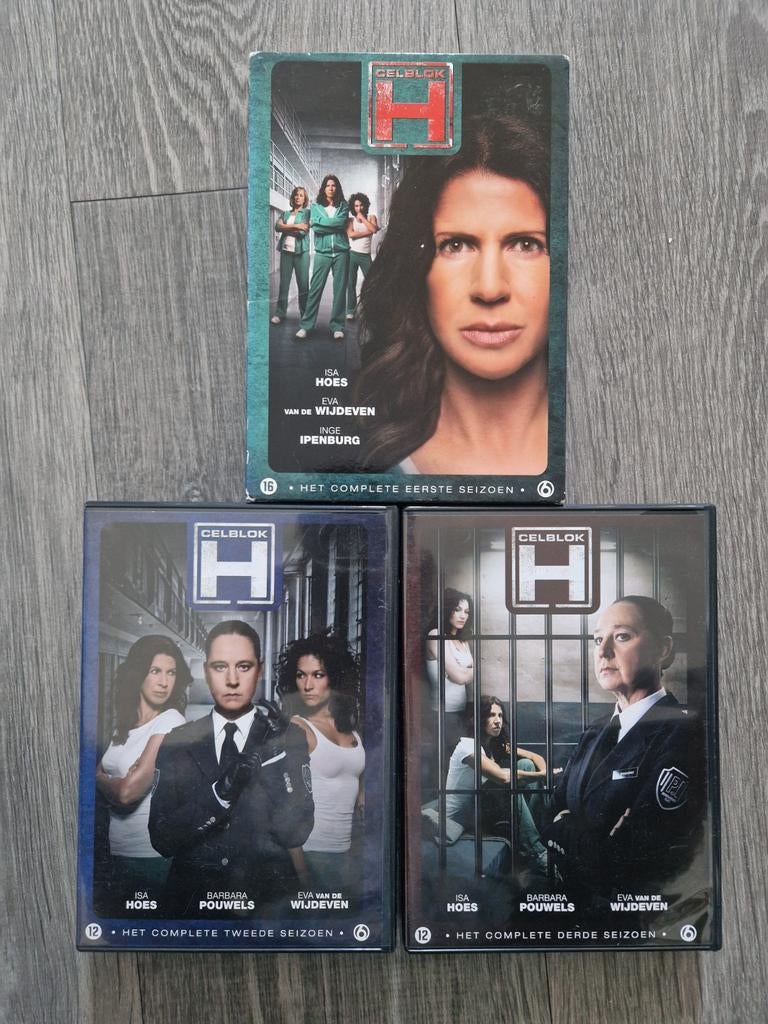 Celblok H - Seizoen 1, 2 en 3 (DVD Boxset), Cd's en Dvd's, Dvd's | Tv en Series, Gebruikt, Vanaf 16 jaar, Boxset, Drama