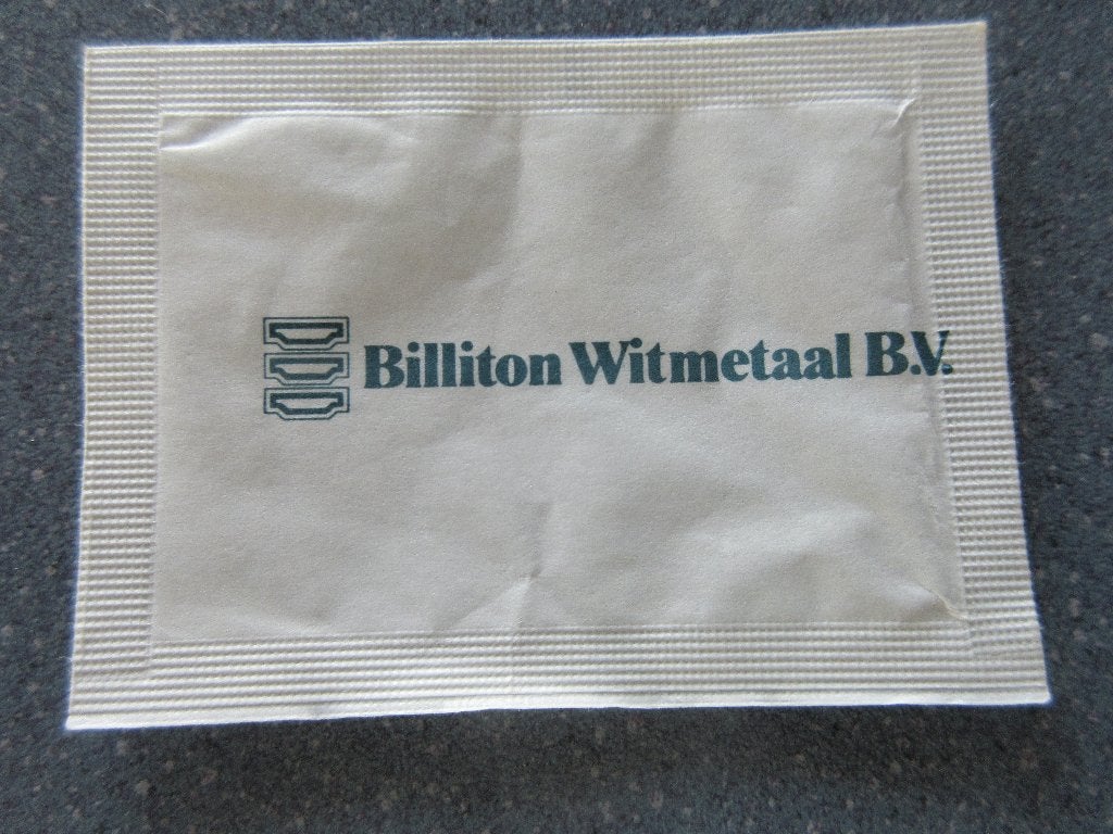 Naarden, Billiton Witmetaal, Verzenden, Nederland