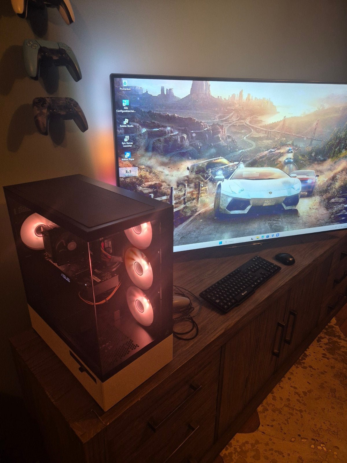 Gaming PC - GTX 1070, 16GB RAM, Snelle SSD, Windows 11, Ophalen, Gebruikt, Onbekend, HDD