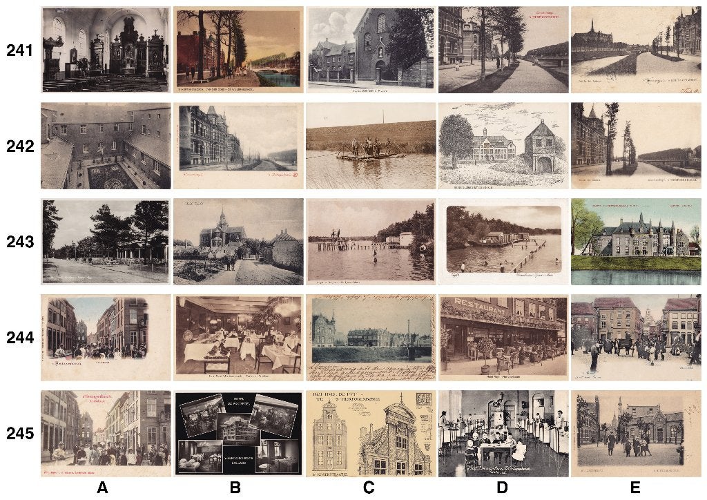 003 Reproducties 's-Hertogenbosch - Den Bosch - A4 Formaat, Ophalen of Verzenden, Voor 1920, Noord-Brabant