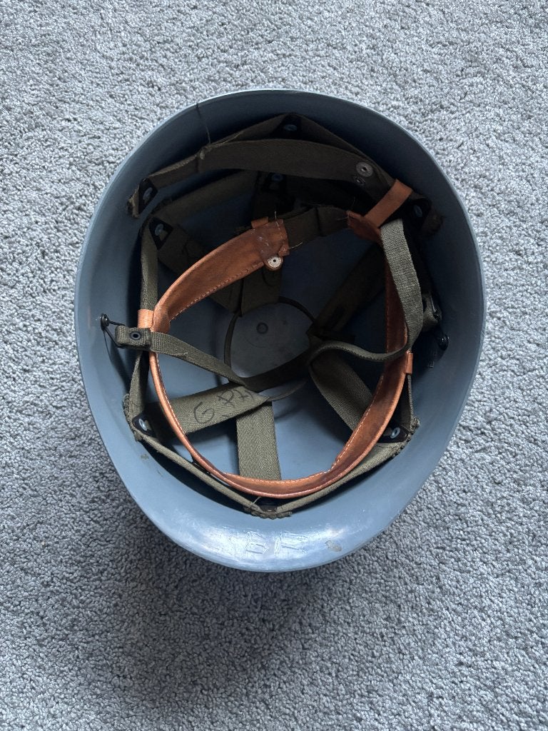 Grijze binnen Helm, Verzamelen, Ophalen, Luchtmacht, Nederland, Helm of Baret