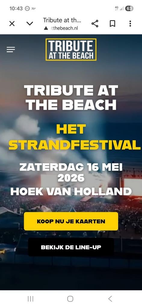 Strandfestival, Twee personen