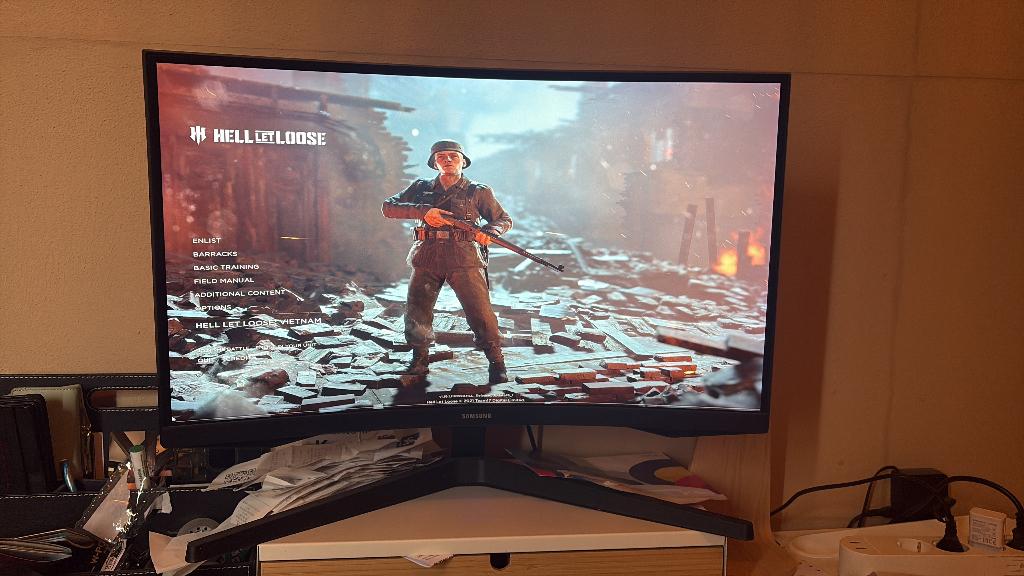1440p 144hz gaming monitor, Computers en Software, Monitoren, HDMI, IPS, 101 t/m 150 Hz, Curved