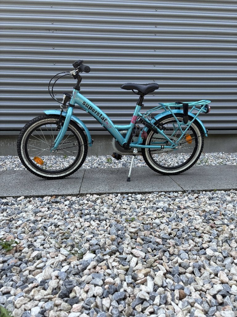 Loeki Superstar 18 INCH Groen Kinderfiets, Terugtraprem, Ophalen, Loekie Superstar, 16 tot 20 inch