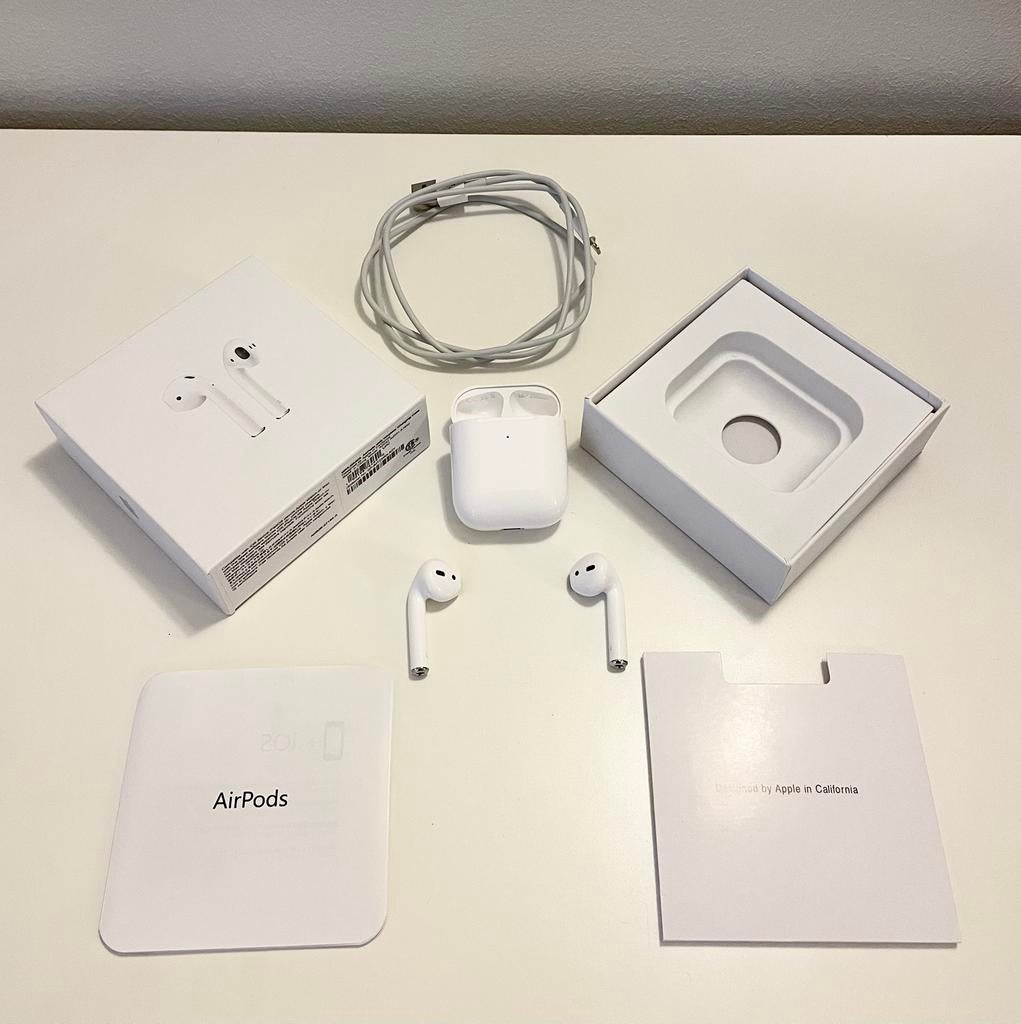 airpods 2, Telecommunicatie, Mobiele telefoons | Oordopjes, Zo goed als nieuw, Ophalen of Verzenden