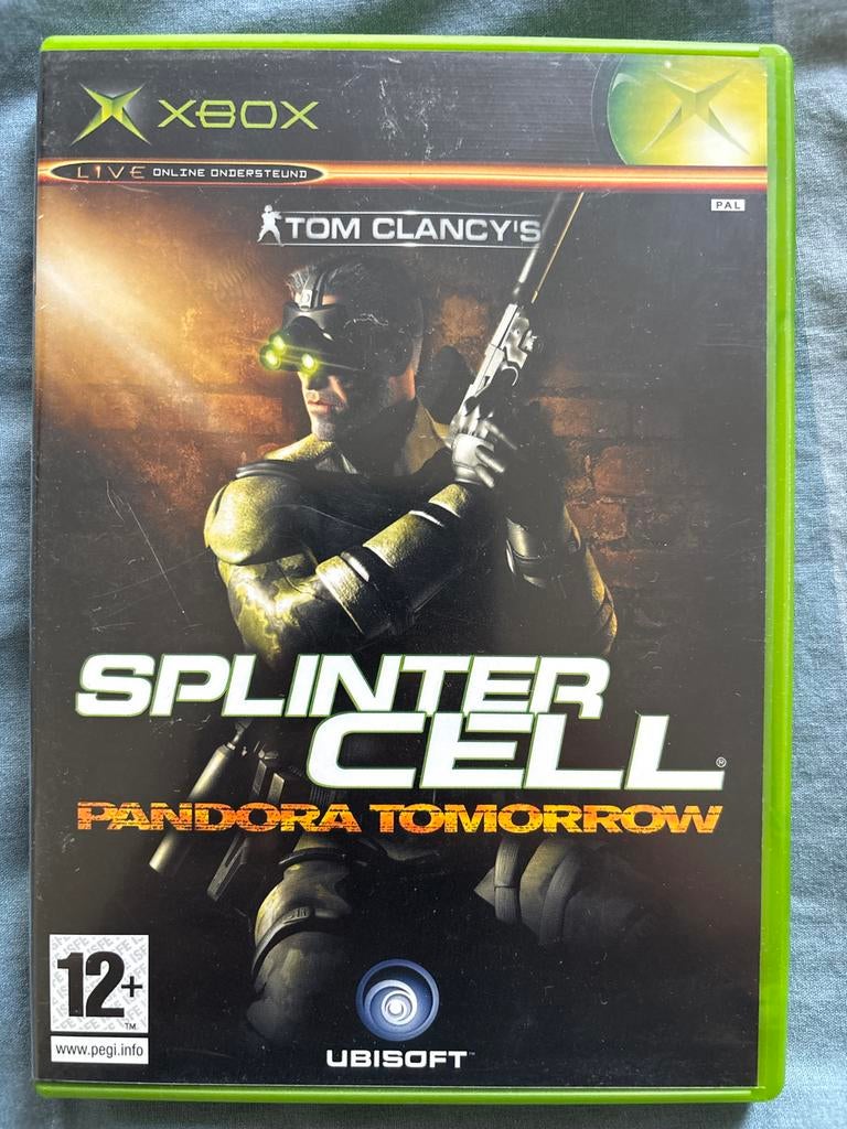 Tom Clancy's Splinter Cell Pandora Tomorrow - Xbox, Spelcomputers en Games, Games | Xbox Original, Avontuur en Actie, Online, Gebruikt