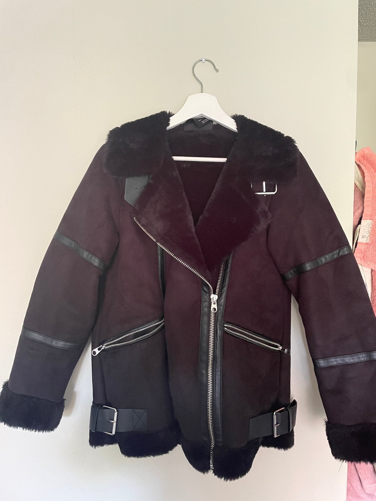 Pull&bear jas zwart S, Kleding | Heren, Ophalen of Verzenden, Zo goed als nieuw, Maat 46 (S) of kleiner, Zwart