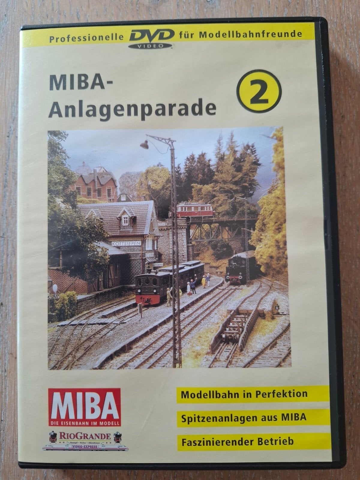MIBA-Anlagenparade 2 - Professionele DVD voor modelbouw, Verzenden, Alle leeftijden, Duits, Zo goed als nieuw