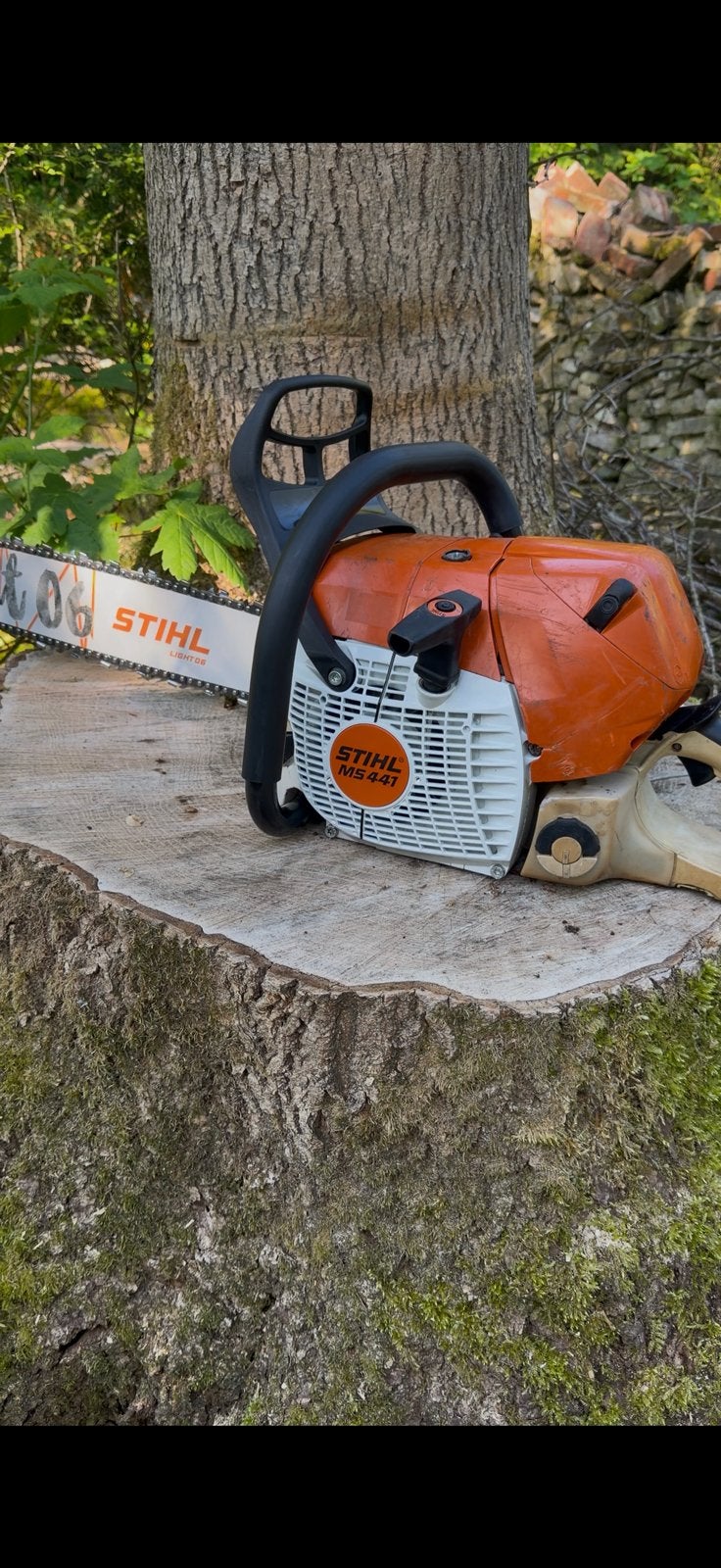 Stihl MS 441, Ophalen, Kettingzaag, Zo goed als nieuw, 30 tot 70 mm