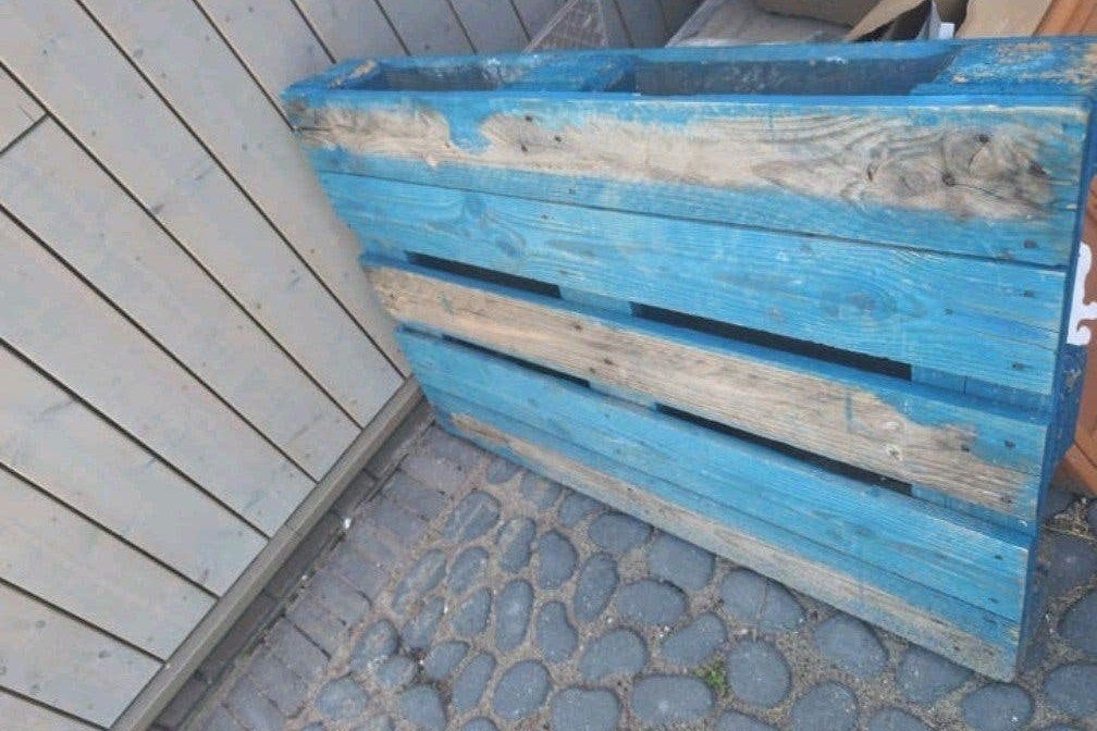 Gratis houten pallet, Ophalen, Pallet