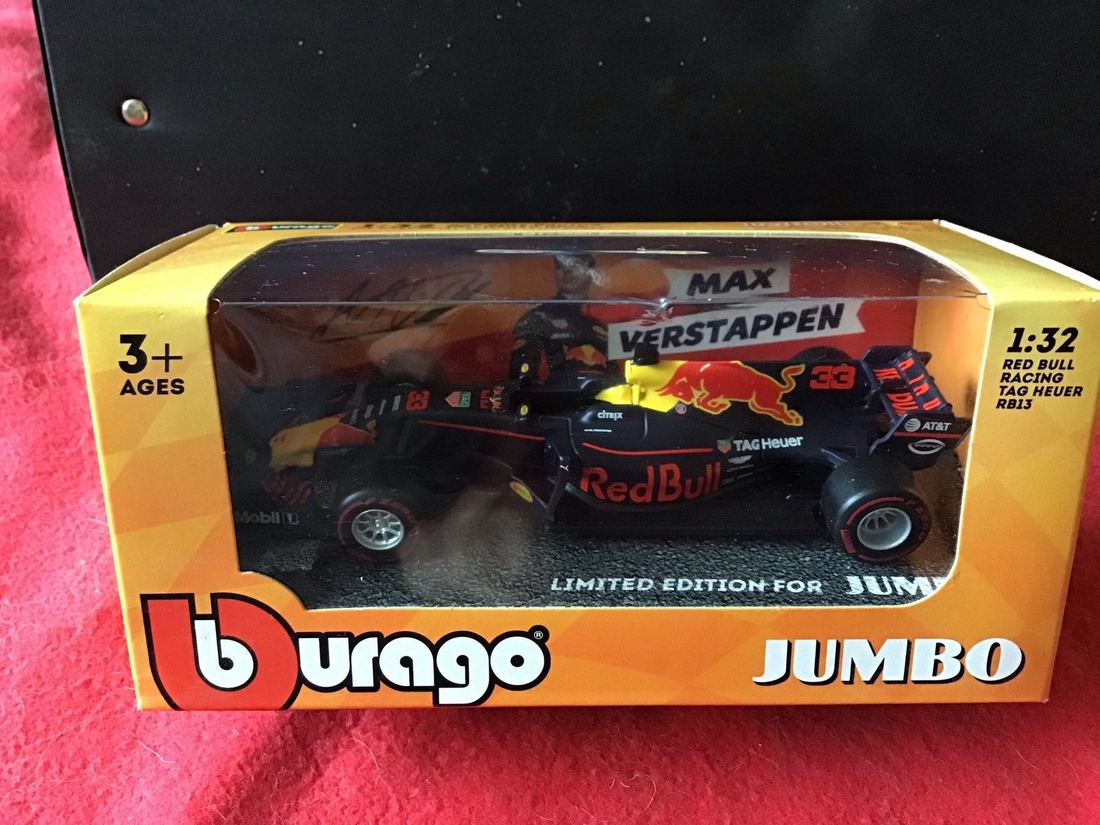 Bburago Red Bull Racing TAG Heuer RB13 Max Verstappen, Ophalen of Verzenden, Nieuw, Auto, Overige merken