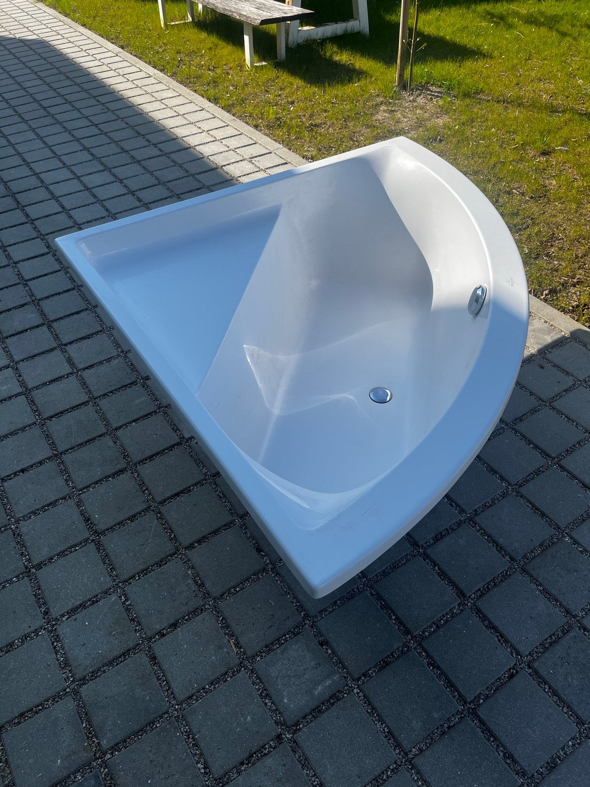 Villeroy & Boch hoekbad, Ophalen, Gebruikt, Bad