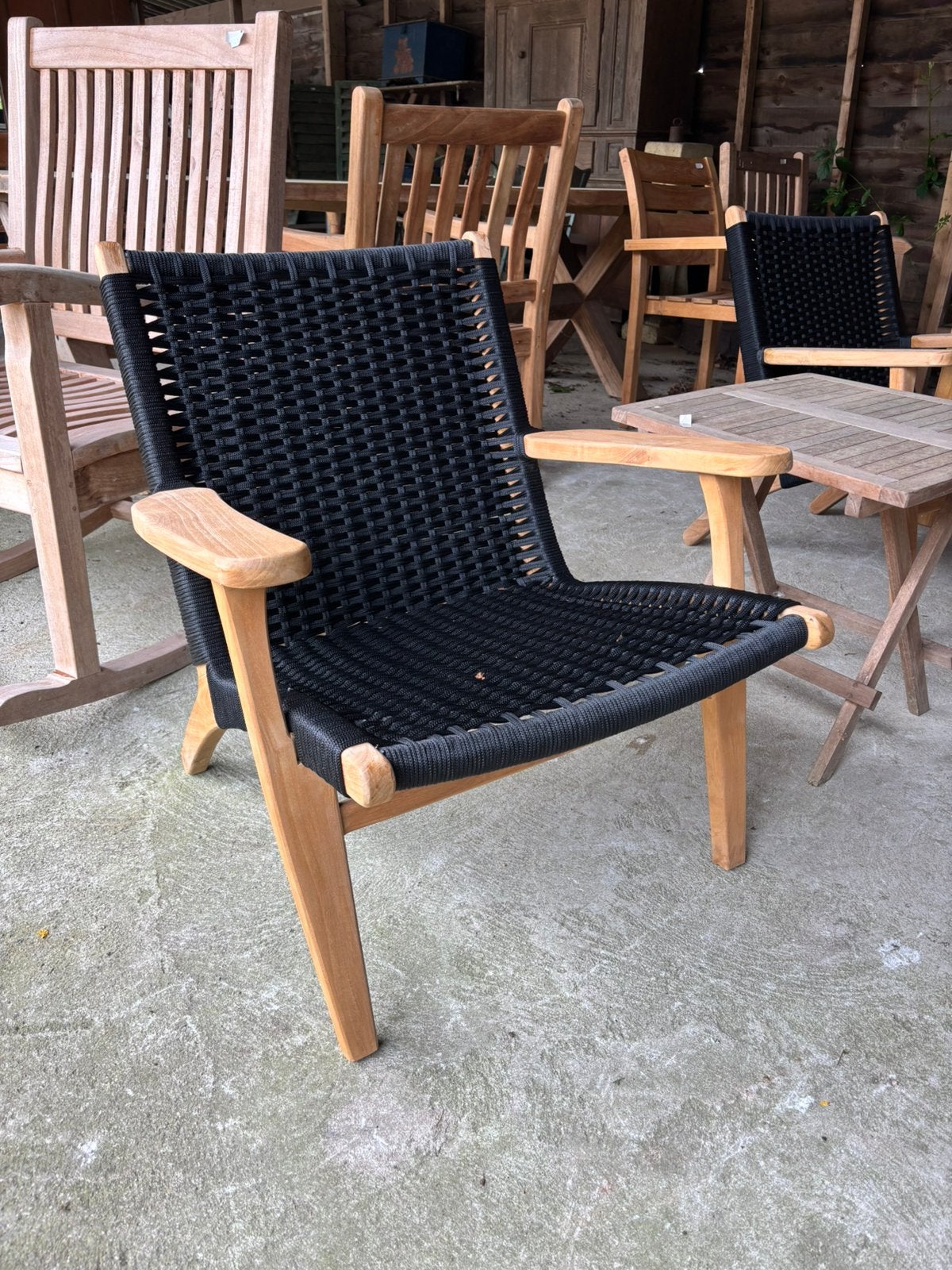 Moderne trendy teak tuin relax stoel, Ophalen, Teakhout, Hoevesteenwijkerwold@gmail.com, Hoevesteenwijkerwold