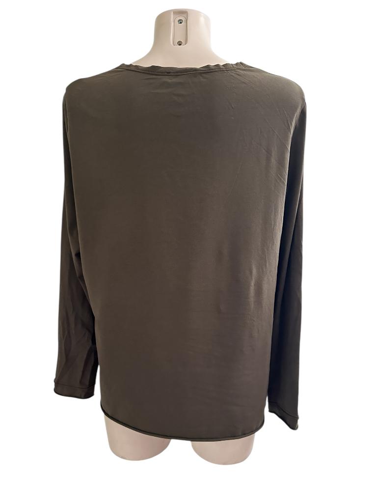 Oska shirt lange mouw XL, Bruin, Verzenden, Maat 46/48 (XL) of groter, Zo goed als nieuw