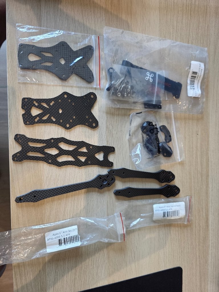 Impuls RC Apex fpv frame onderdelen, Ophalen, Nieuw