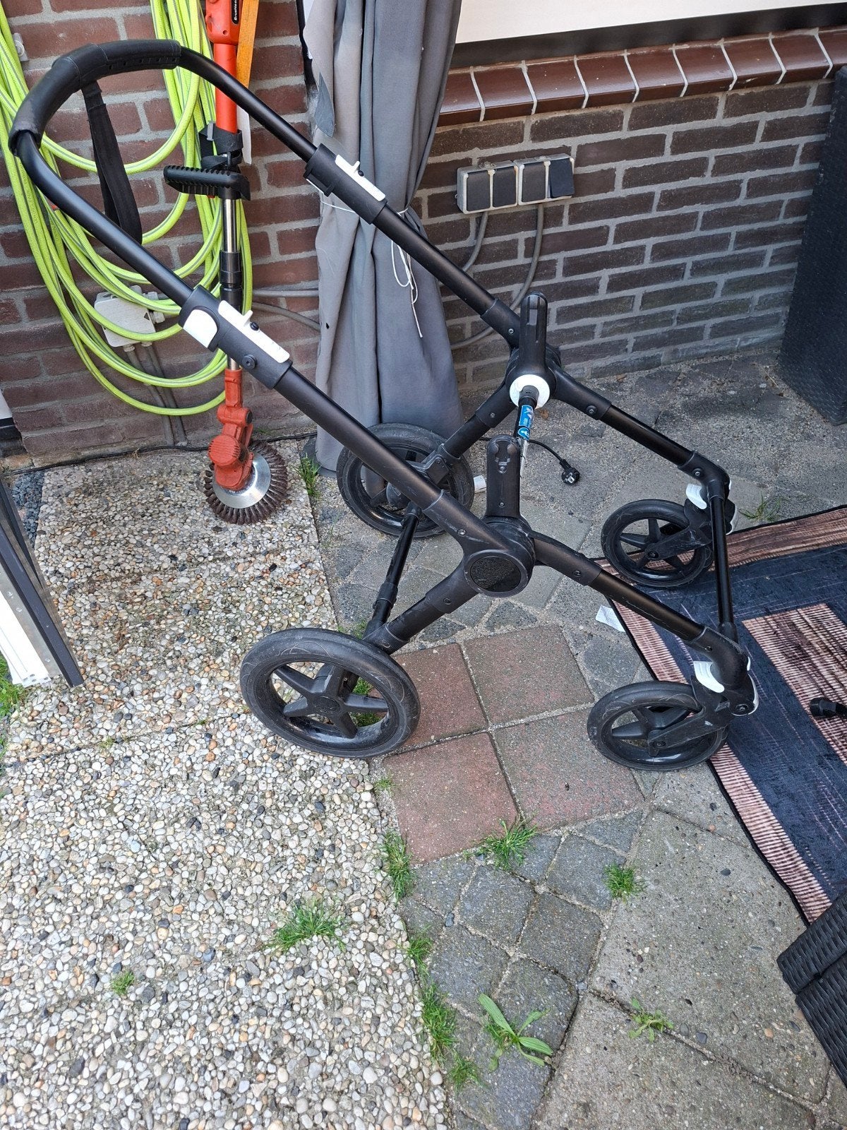onderstel bugaboo fox 2, Gebruikt, Bugaboo, Verstelbare duwstang, Ophalen