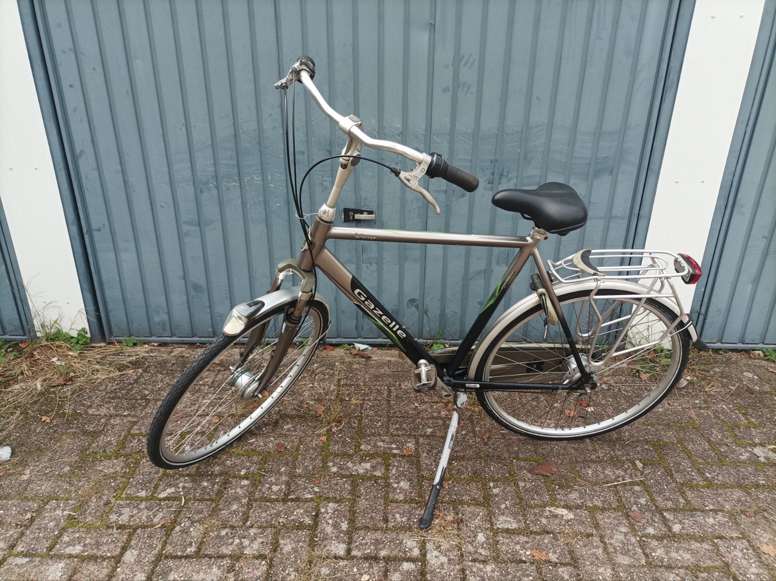 een gazelle orange heren fiets te koop, Ophalen, Versnellingen, Zo goed als nieuw, 57 tot 61 cm