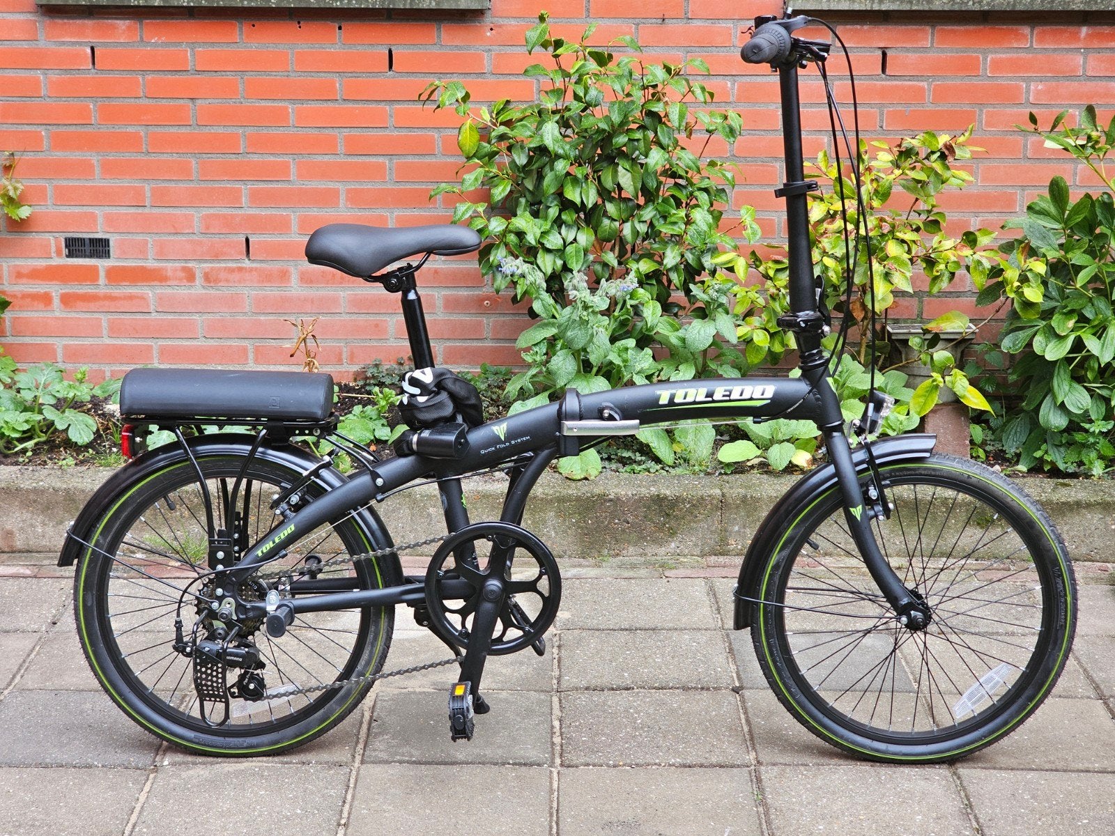 Toledo Vouwfiets 20 Inch - 7 Versnellingen, 20 inch of meer, Velgrem, Versnellingen, Zo goed als nieuw
