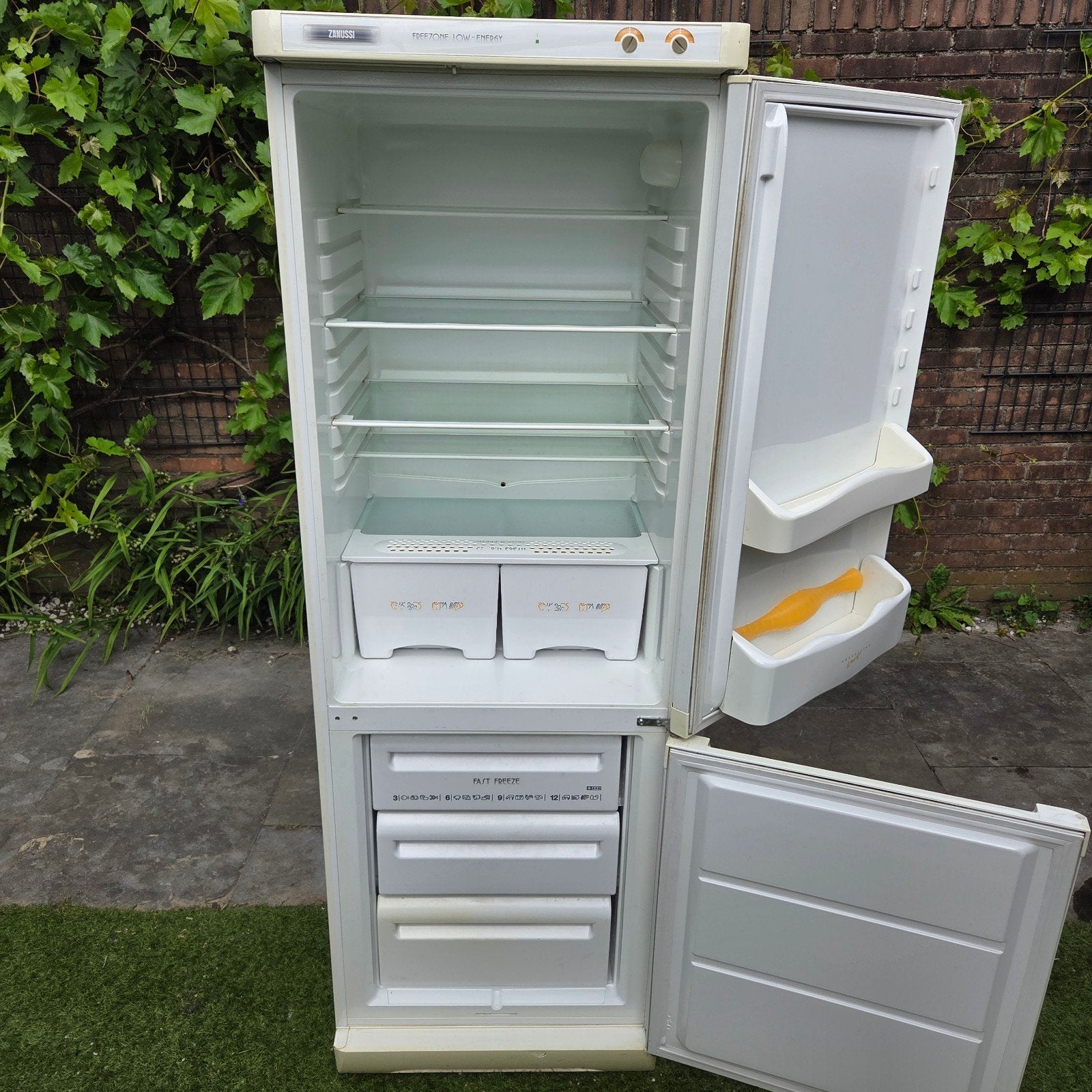 Koel en vries combinatie, 200 liter of meer, Ophalen, Met aparte vriezer, 160 cm of meer