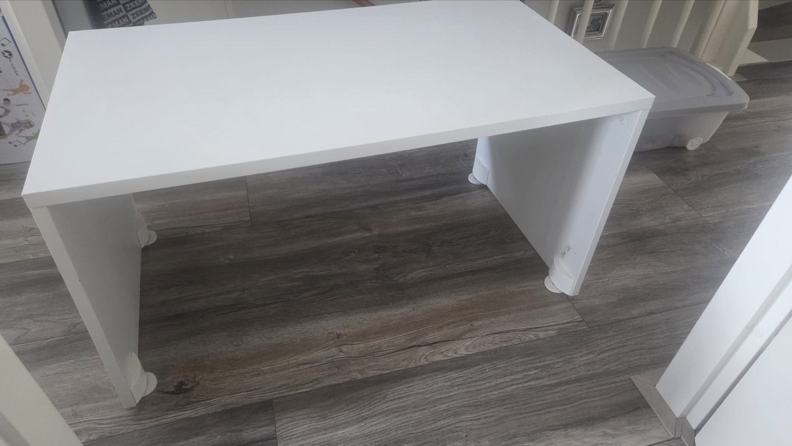 1x IKEA SMÅSTAD Bank, wit, 90x50x48 cm, Ophalen, Zo goed als nieuw, IKEA, Wit