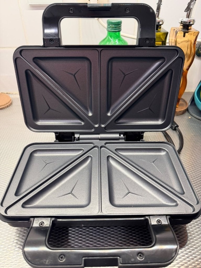 Bestron Black Label XL tosti-apparaat ASM90XLZ 900W, in doos, Ophalen of Verzenden, Zo goed als nieuw