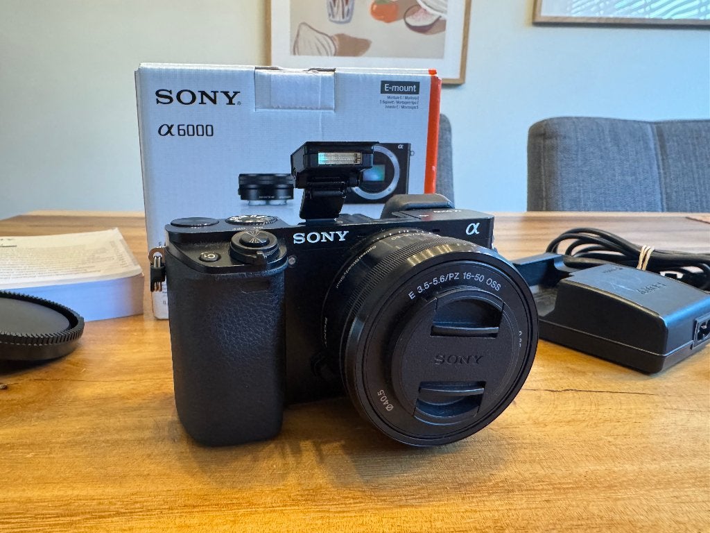 Sony A6000 + 16-50mm OSS | Compleet & netjes, Audio, Tv en Foto, Fotocamera's Digitaal, Ophalen, Gebruikt, Kantelbaar/draaibaar scherm