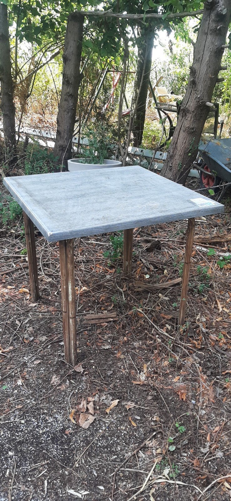 5x tuintafel 50 euro p.st., Ophalen