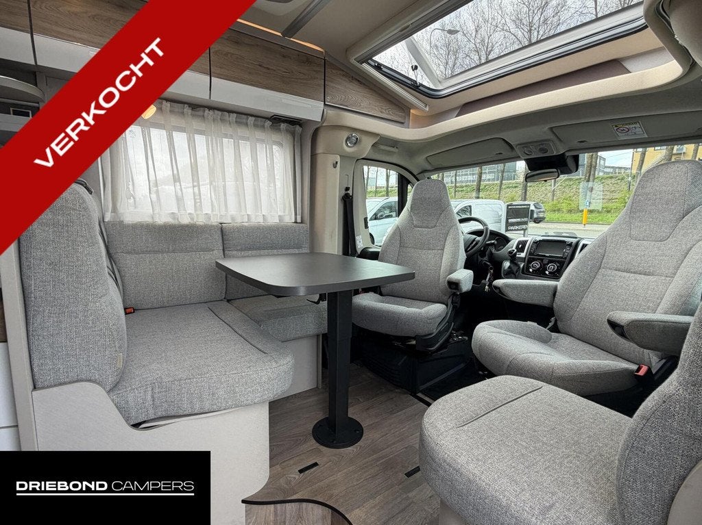 Hymer 678 Exsis-T 9T-Automaat Zonnepanelen Lithium 2X Airco, Airbags, 7 tot 8 meter, Bedrijf, Diesel