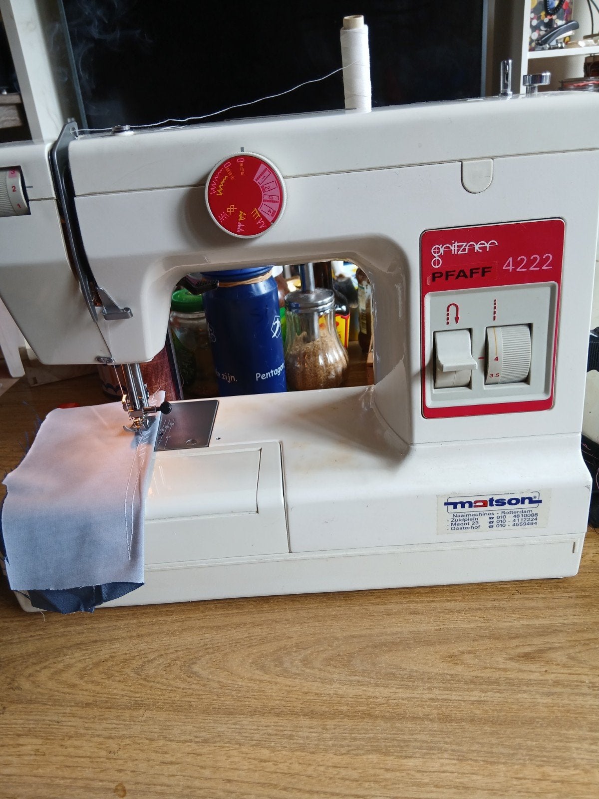 Tweedehands naaimachine, Ophalen of Verzenden, Gebruikt, Naaimachine, Overige merken