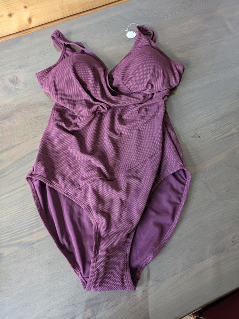 Nieuw HEMA Badpak XL - Nooit gedragen, Kleding | Dames, Ophalen, Paars, Nieuw, Badpak