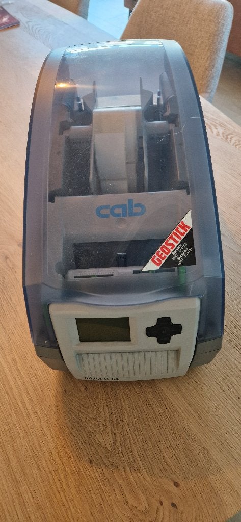 CAB Mach4 labelprinter met storing, Computers en Software, Ophalen, Gebruikt