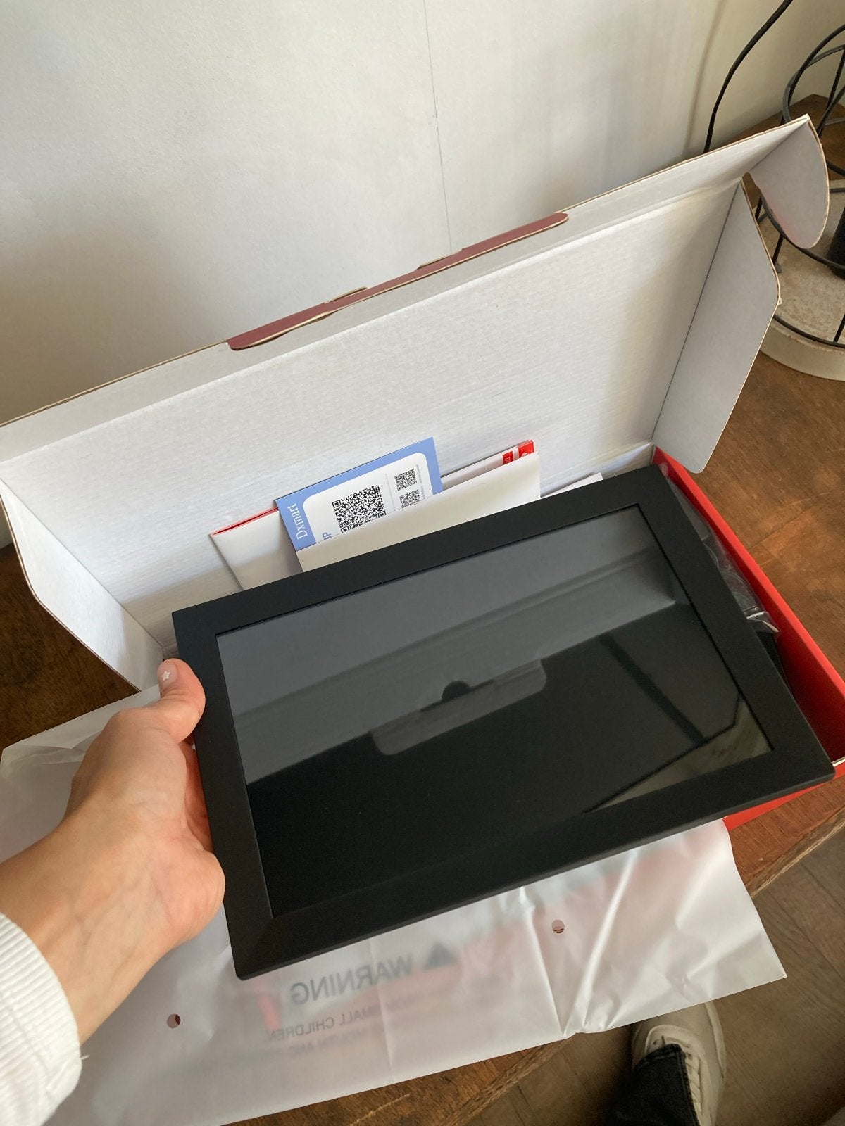 Dxmart 10.1" Digitale Fotolijst - Nieuw in doos, Overige merken, Nieuw, Ophalen of Verzenden, Minder dan 1 GB
