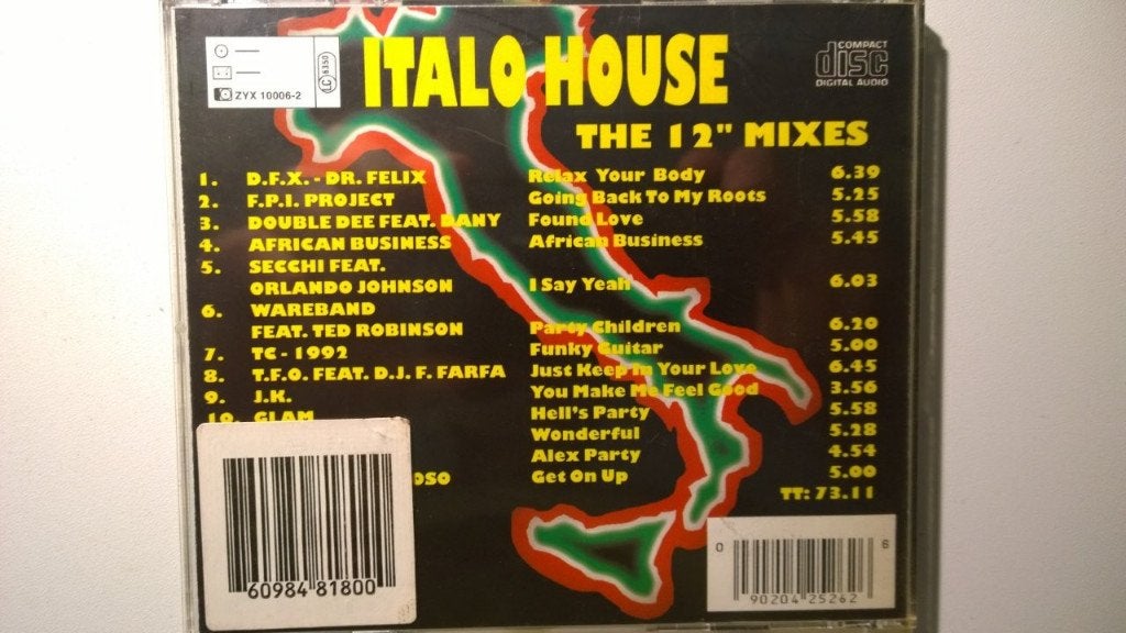 Italo House (The 12 Inch Mixes), Ophalen of Verzenden, Zo goed als nieuw, Pop, Album