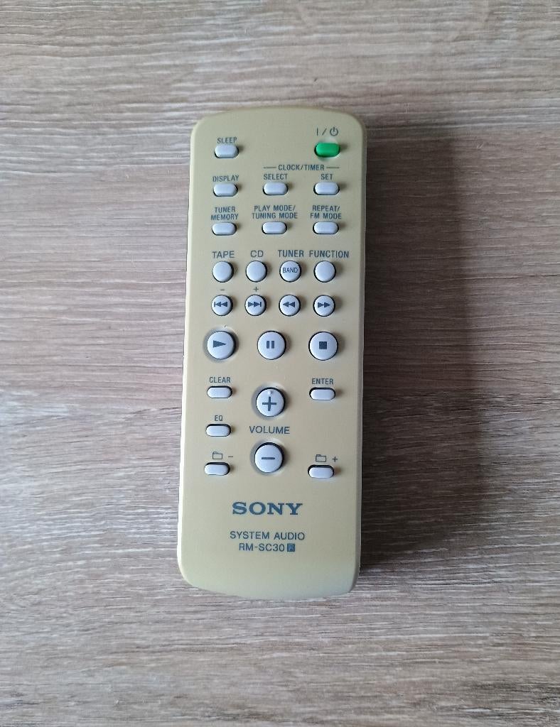 Sony rm-sc30 afstandsbediening origineel hifi system audio, Ophalen of Verzenden, Gebruikt, Origineel