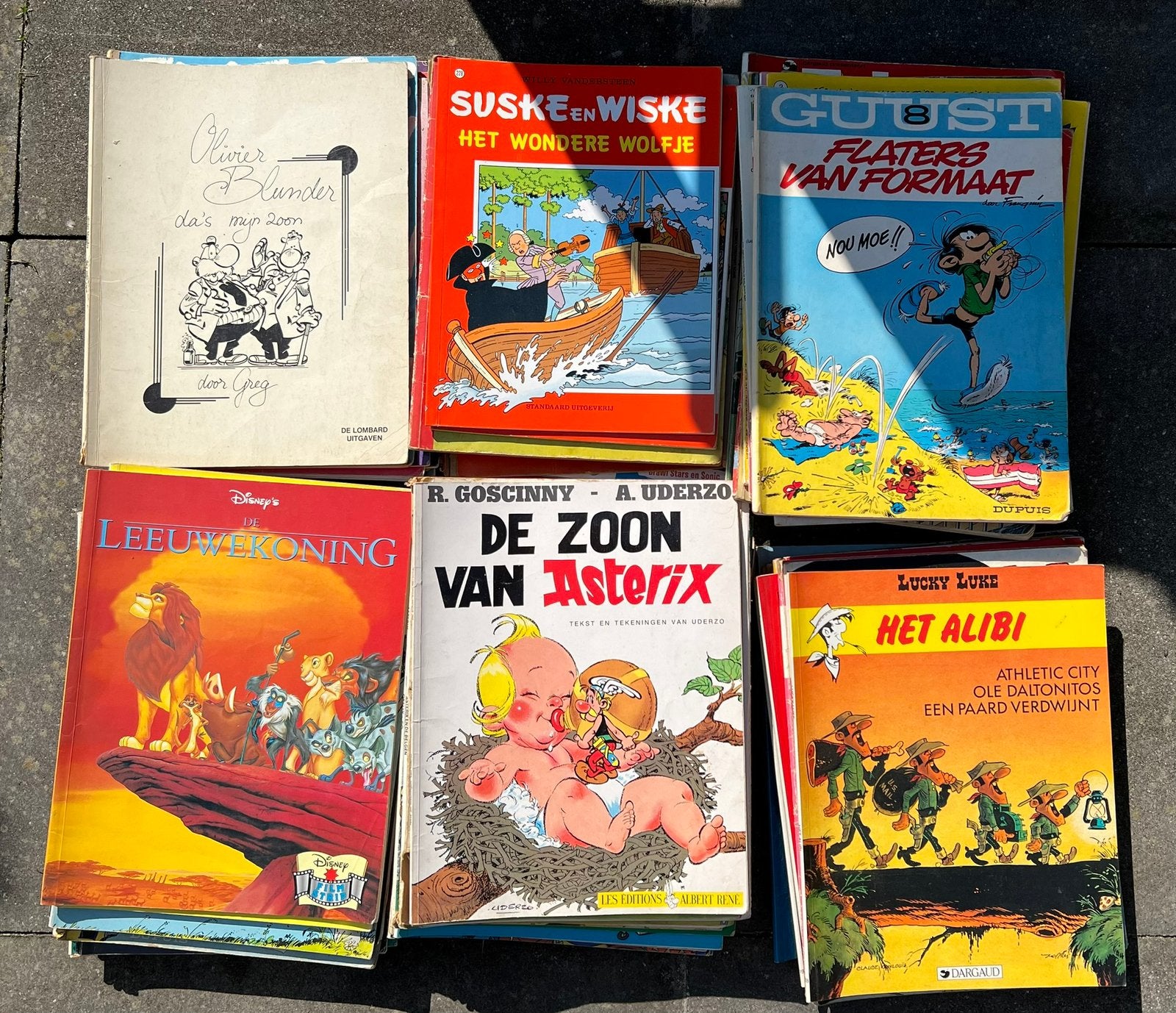 Strips, Ophalen, Gelezen