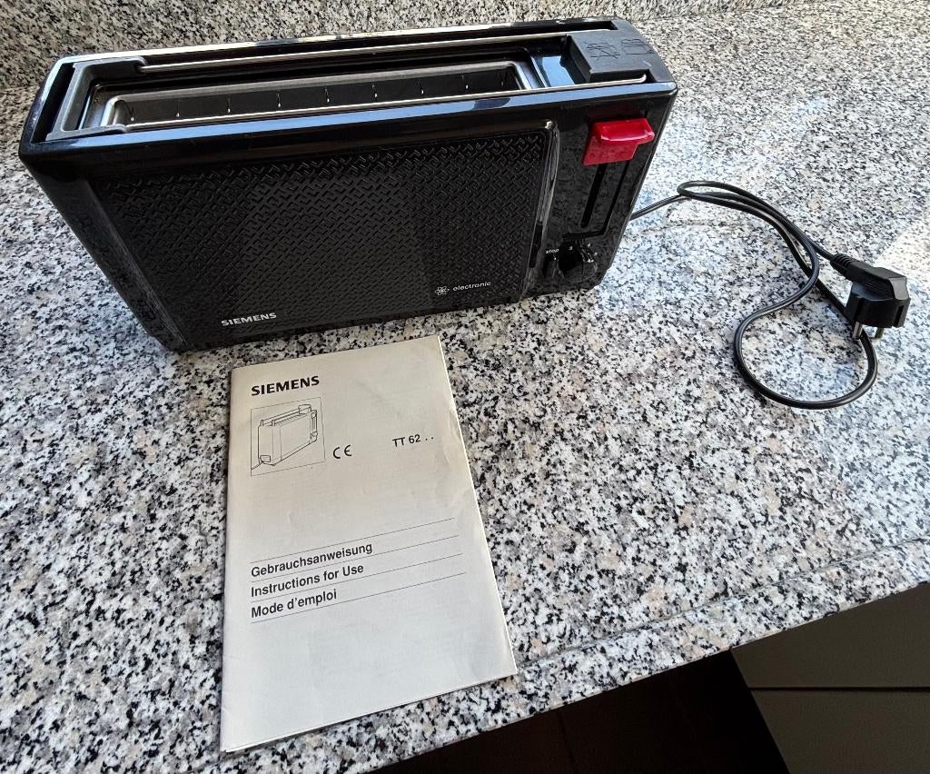 Siemens broodrooster TT 62183/01, Witgoed en Apparatuur, Broodroosters, Ophalen of Verzenden, Zo goed als nieuw