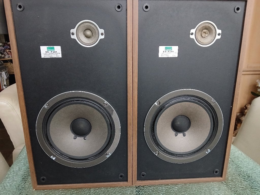 Sansui ES-P301boxen, Gebruikt, Speakerset, 60 tot 120 watt, Ophalen