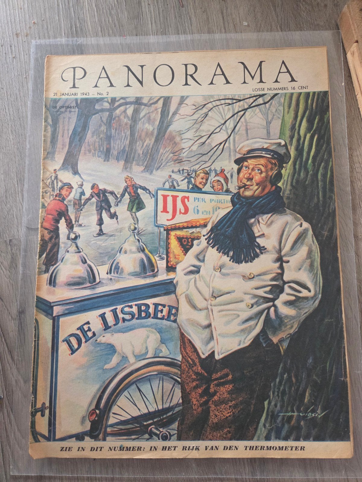 Panorama magazine 21 januari 1943 - De Optimist, Verzamelen, Ophalen of Verzenden