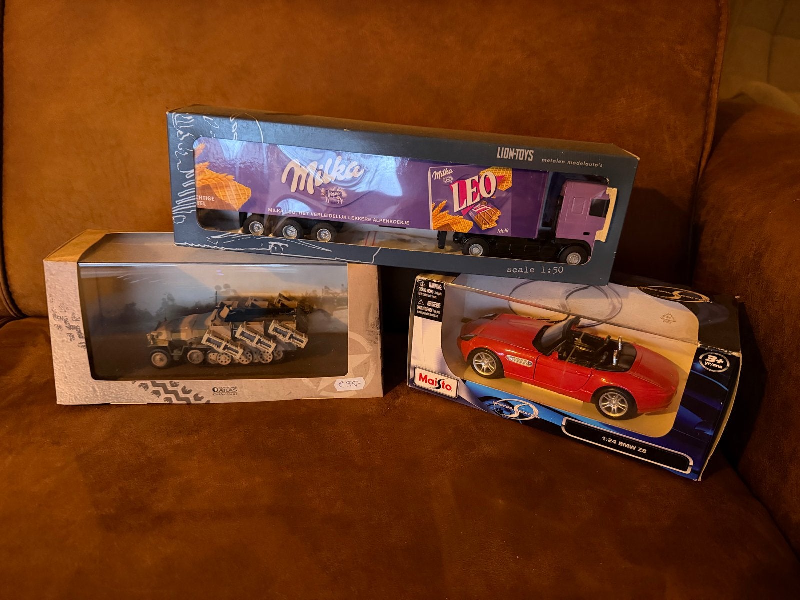 Verzameling modelauto's en vrachtwagens, Overige merken, Auto, 1:32 tot 1:50, Ophalen of Verzenden