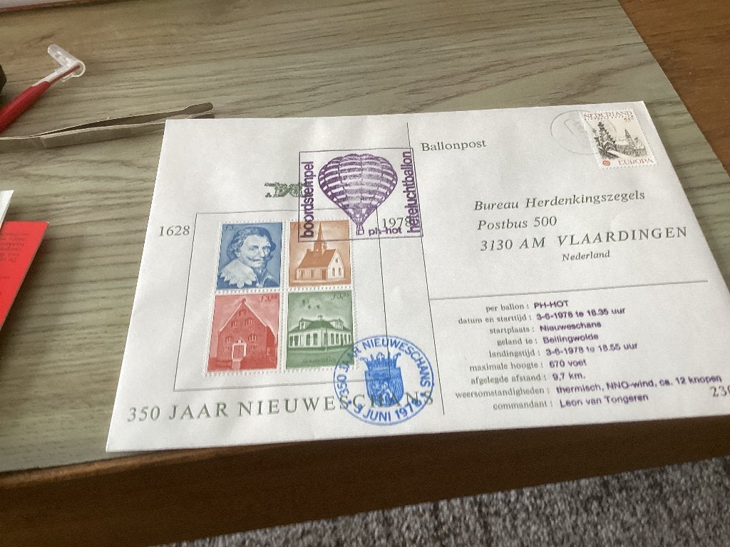 No3037 Erinnoflie 10-4-1979 Nederland jaargangen fdc 1963 tm, Verzenden, Onbeschreven, Nederland