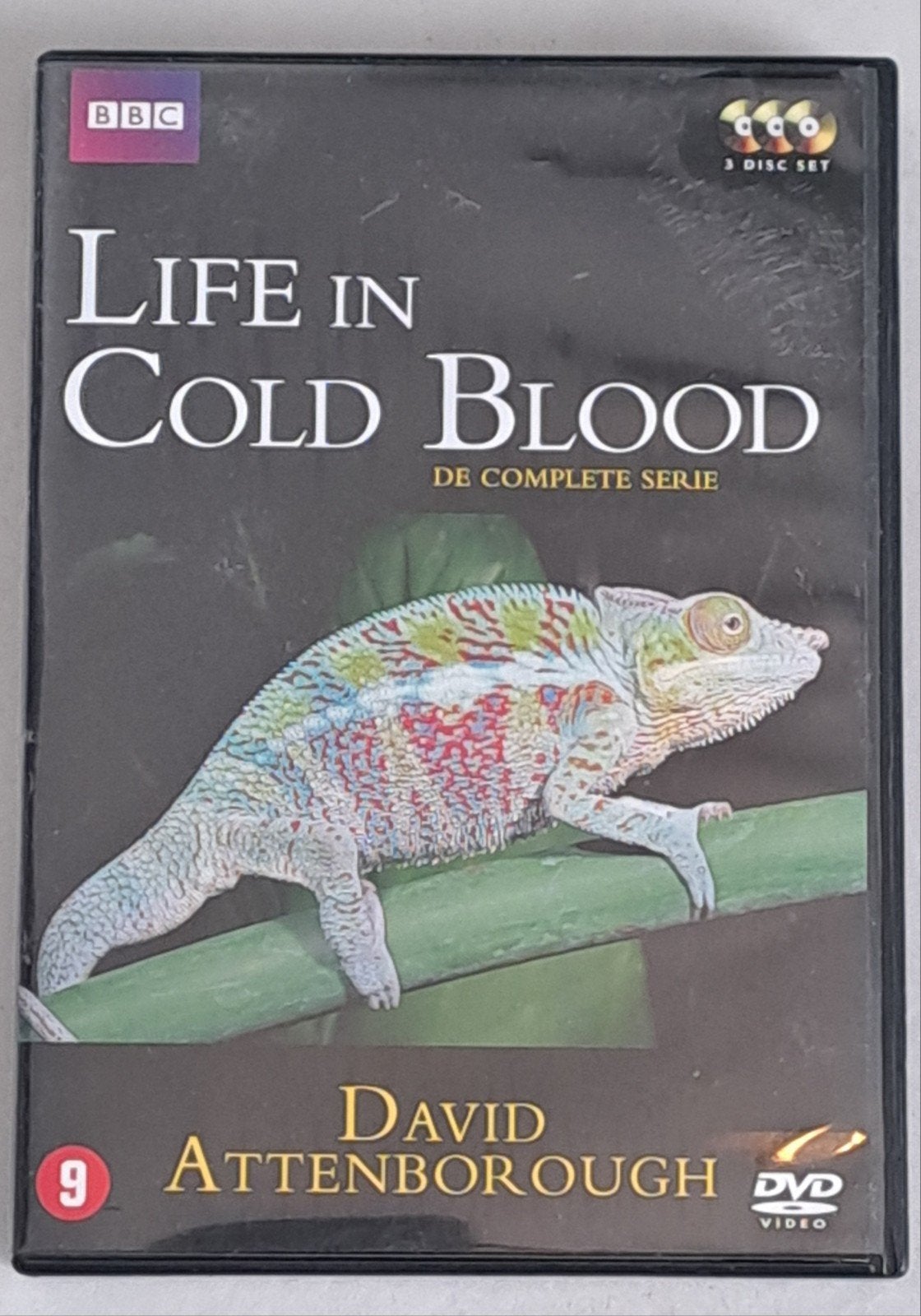 DVD-box David Attenborough's Life in Cold Blood, Alle leeftijden, Ophalen of Verzenden, Zo goed als nieuw, Natuur