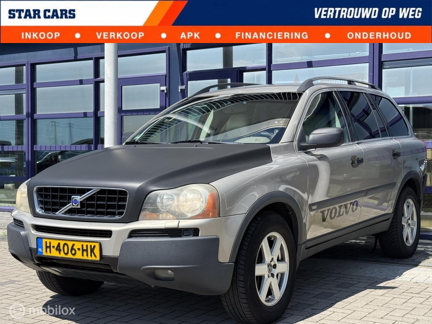 Volvo XC90 2.5 T| Airco| Cruise| APK | AUTOMAAT|, Auto's, Gebruikt, Bruin, 7 stoelen, 2521 cc