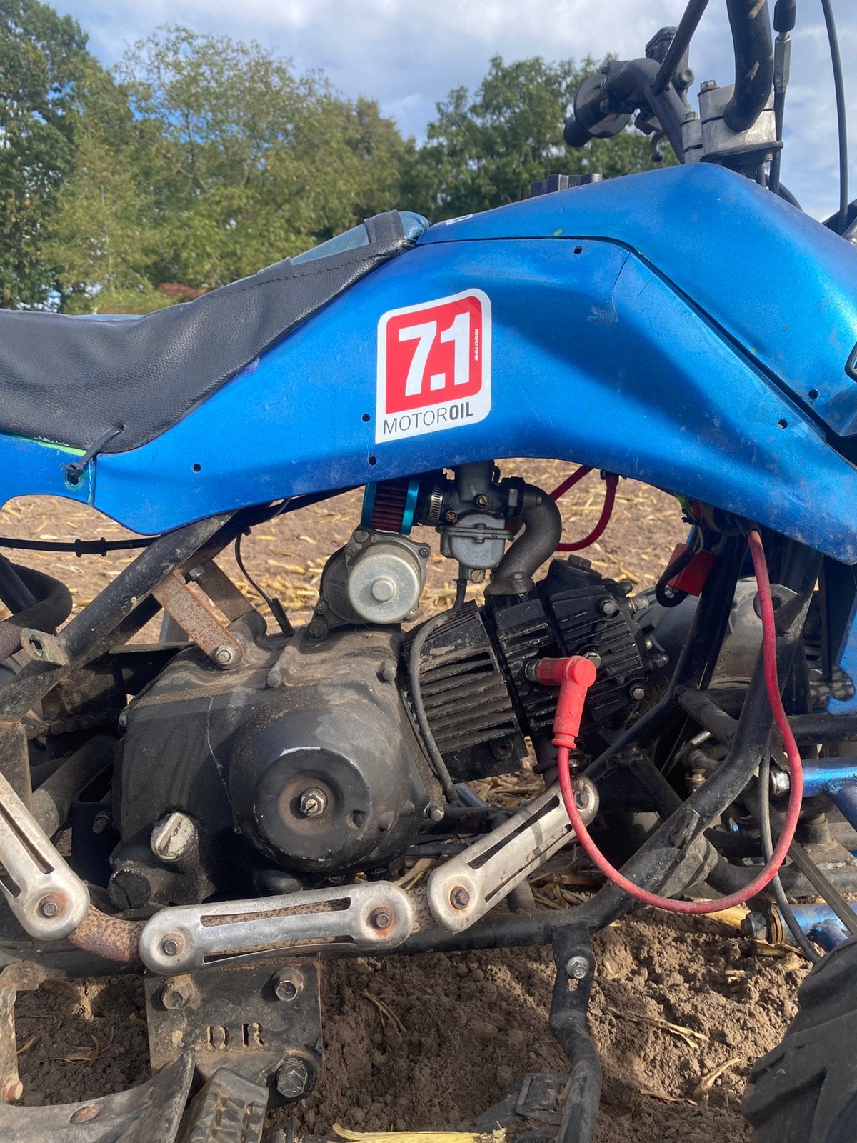 125cc cross quad, Ophalen, Gebruikt, 125 cc, Overige typen