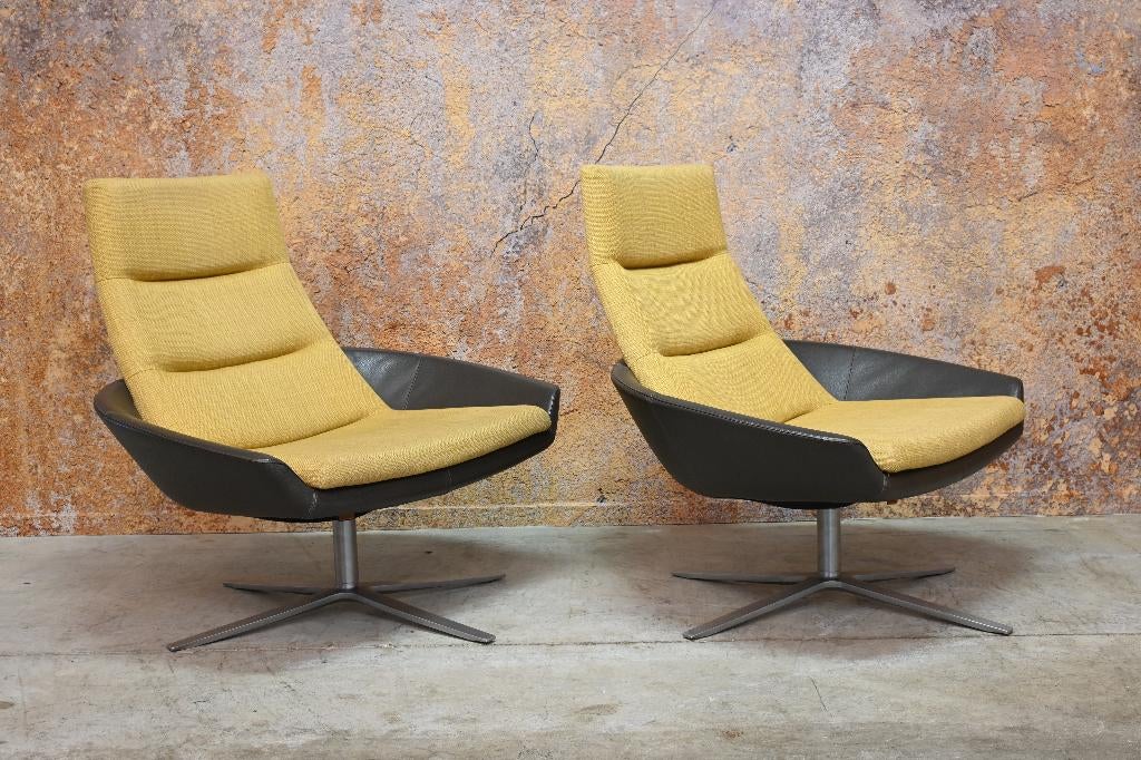 ZGANieuw 2 Montis Hugo design draaifauteuils!, Huis en Inrichting, Fauteuils, Montis, Montis, 75 tot 100 cm, Ophalen of Verzenden