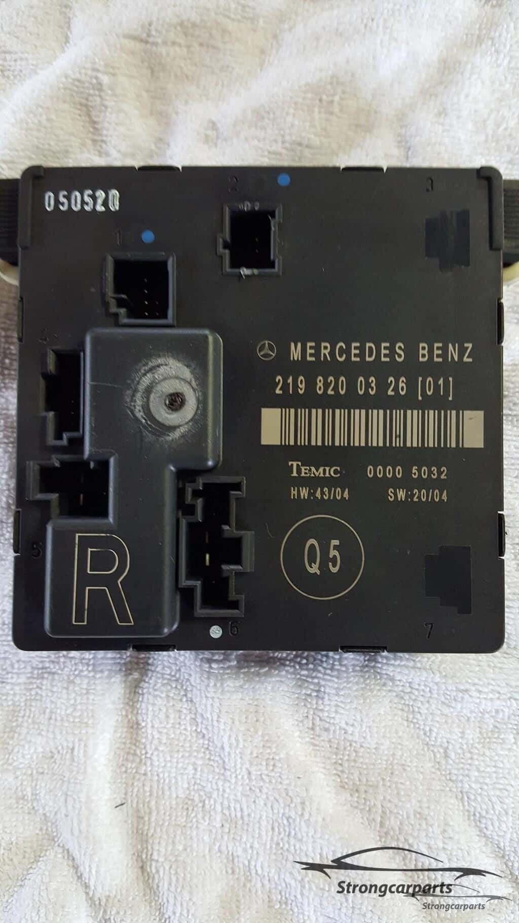 Mercedes CLS Deur module rechts achter. 2198200326, Gebruikt, -, Ophalen of Verzenden, -