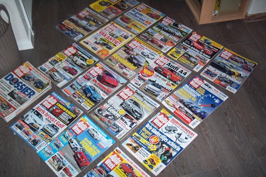 30 stuks AUTOWEEK magazine 22/23/24ste jaargang  2012/2013, Ophalen of Verzenden, Gelezen, Algemeen