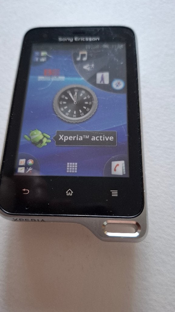 telefoon Sony Ericsson Xperia activa, Ophalen of Verzenden, Gebruikt, Zwart