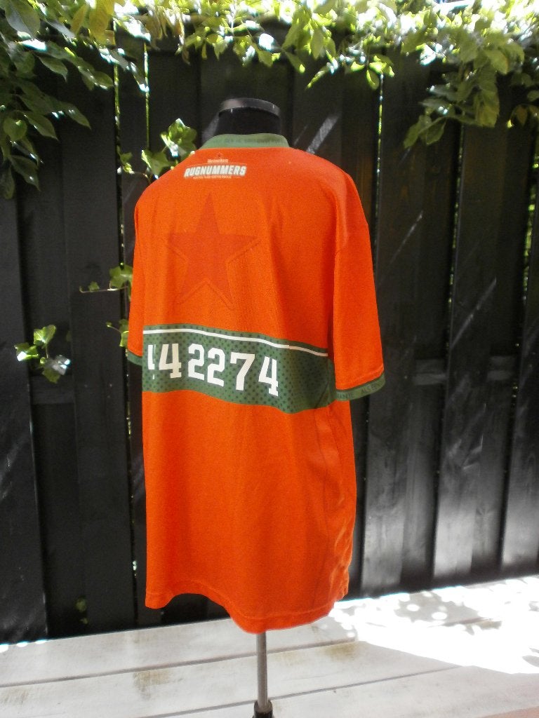 Heineken Oranje Shirt Osfa, Maat 42/44 (L), Nieuw, Oranje, Korte mouw